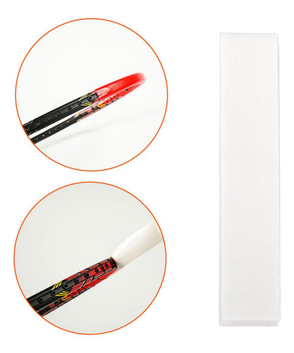Durable Pu Bádminton Squash Raqueta Cabeza Protección