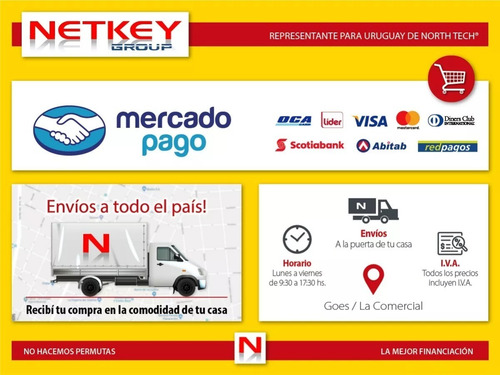 Televisor Smart Tv North Tech 55 Led 4k Wifi Netflix Netkey