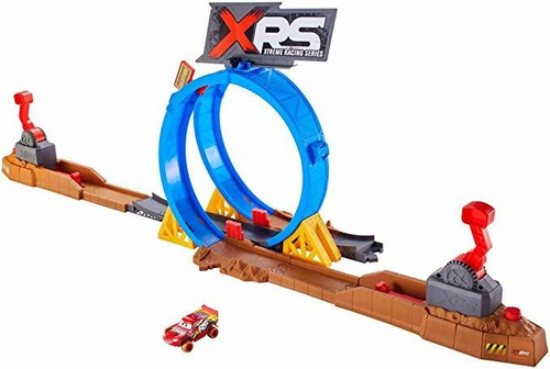 Disney Pixar Cars Xrs Crash Challenge Playset