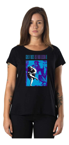 Remeras Mujer Guns N' Roses Rock |de Hoy No Pasa| 5 V