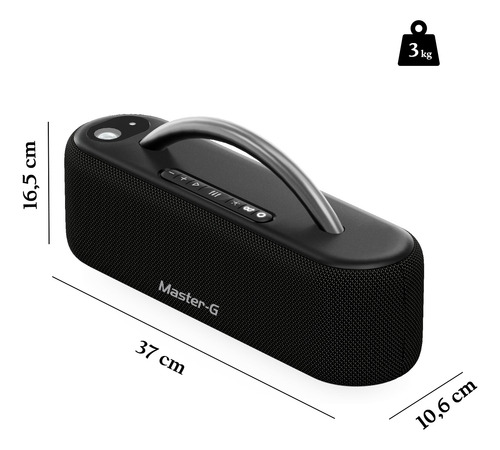 Parlante Bluetooth 2,75 X2 Infinityvibes Master-g