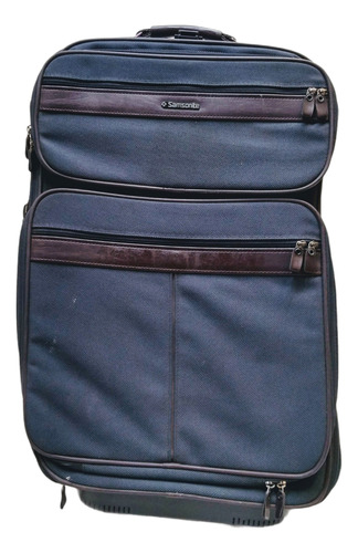 Maleta De Viaje Samsonite Azul Usado