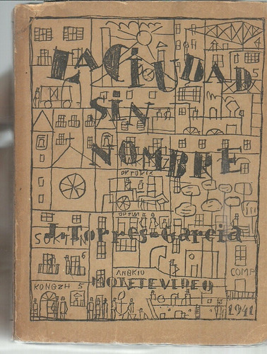 Joaquín Torres García.  La Ciudad Sin Nombre. Año 1941