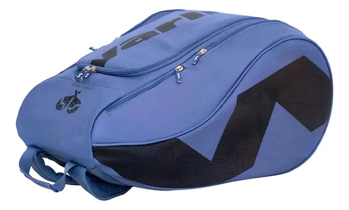 comprar Bolso Paletero Padel Varlion 46 L Pala Cuero Sintetico Azul