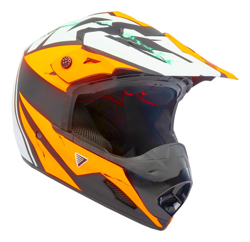 Casco Motocross Enduro Mz3 Race Division Nj Mate