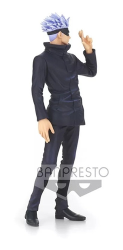 Imagen 3 de 5 de Figura Satoru Gojo Jujutsu Kaisen 20cm - Original Banpresto