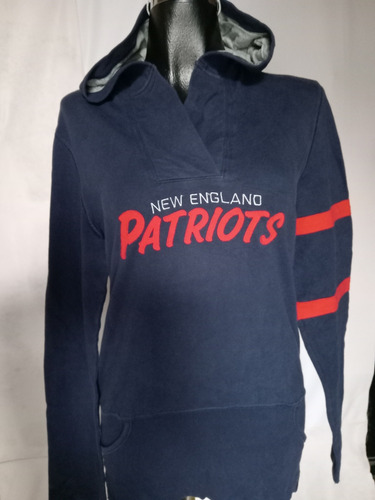 Sudadera/hoddie Nikkee Nfl Patriots Mediana D Mujer Azul (Usado)