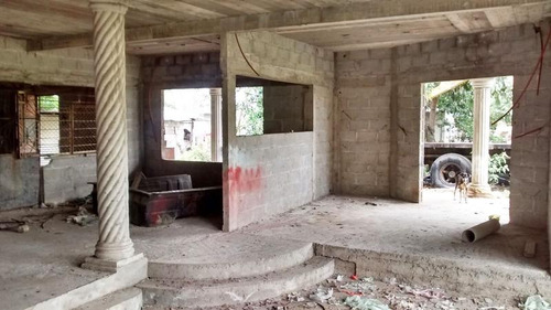 Vendo Casa En Obra Negra En Colonia Las Delicias En Tuxpan, Veracruz