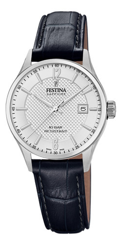 Reloj Para Mujer Festina Swiss Made F20009/1 Negro