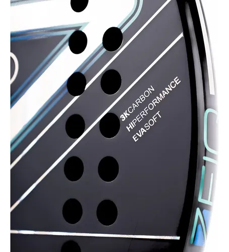Raquete De Beach Tennis Light Leo Branco Zeiq 3k | Frete grátis