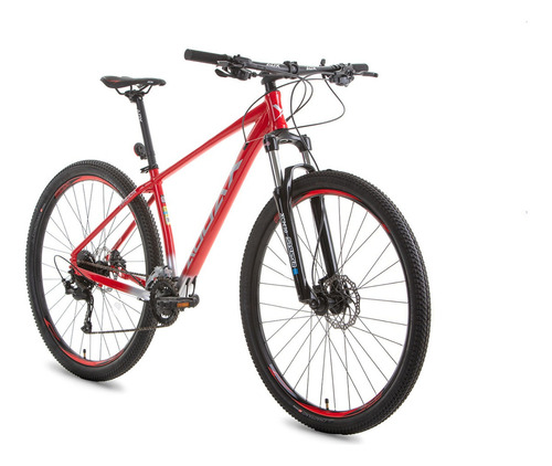 Bicicleta Mtb Audax Havok Nx 2023 Cor Vermelho Tamanho Do Quadro 15