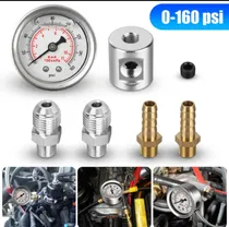Comprar Reloj Medidor De Presión De Gasolina Universal Tuning Jdm