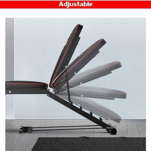 Banco De Pesas Ajustable Banco De Ejercicios Plegable