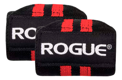 Munhequeira Wrist Wrap Elástica Rogue 45cm - Cross Cor Preto/vermelho