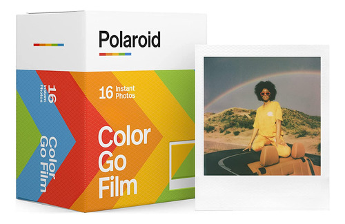 Película Polaroid Go Color, Paquete Doble (16 Fotos) (6014)