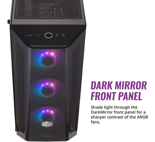 Gabinete Gamer Cooler Master Masterbox MB520 ARGB