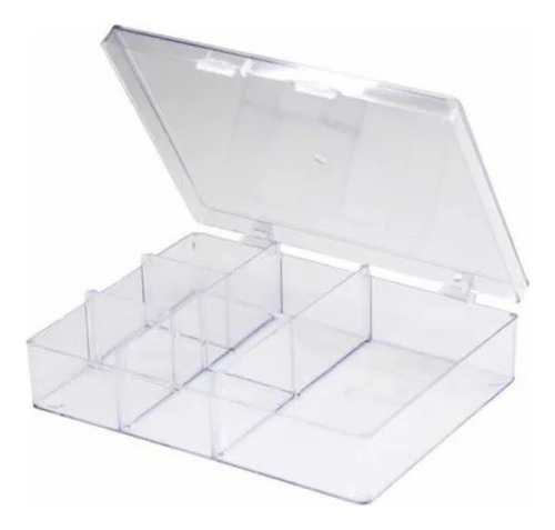 15 Caixas Acrilicas Com Divisórias 14x10