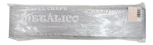 Papel Crepe Metalico Pascua 200cm X 50cm Pedido Especial