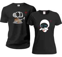 Comprar Playera Novios Wall-e Eva Parejas Novios Duo 2 Piezas