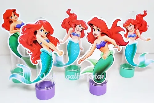 Kit de Festa Ariel: A Pequena Sereia – Grátis para Imprimir