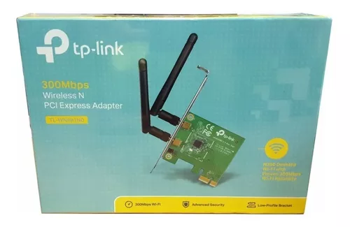 Placa Pci Express Wifi Tp-link 150mbps Adaptador Inalambrico