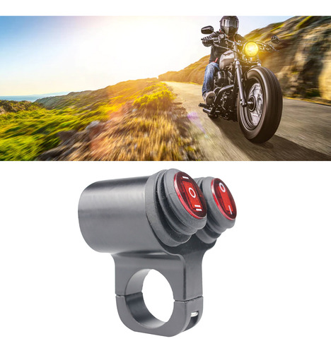 Interruptor De Luz Impermeable Para Motocicleta, Voltaje De