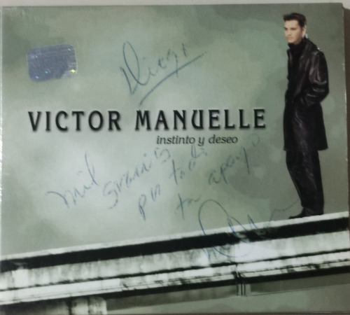 Victor Manuelle - Instinto Y Deseo (autografiado)