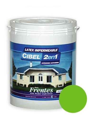 Pintura Exterior Frentes Cibel 2 En 1 Color 4lts