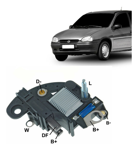 Regulador De Voltagem Corsa Ga121 14v