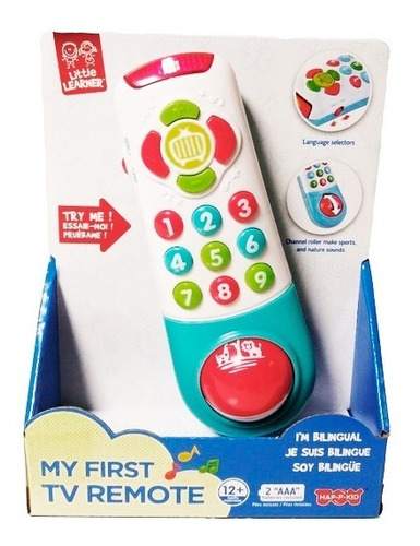 Control Remoto Bebe Bilingue Luces Y Sonido Musical Premium