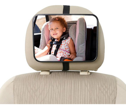 Espejo Retrovisor Ancho Ajustable For Asiento Trasero De