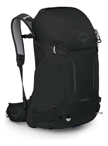 Osprey Hikelite 32l Unisex Senderismo Mochila, Negro, Median