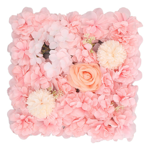 Paneles De Fondo De Pared Con Flores Artificiales, Simulació