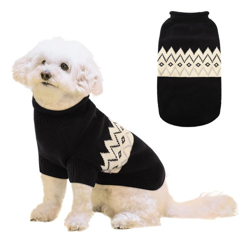 Suéter Cálido Para Perros Queenmore, Ropa De Punto Suave Par