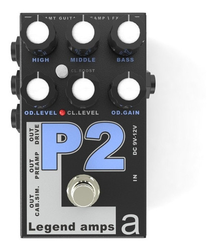Amt P2 Legend Amps Ii Peavey 5150 Emulates Pedal
