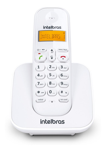Imagem 2 de 6 de Telefone Ts 3110 Branco Intelbras