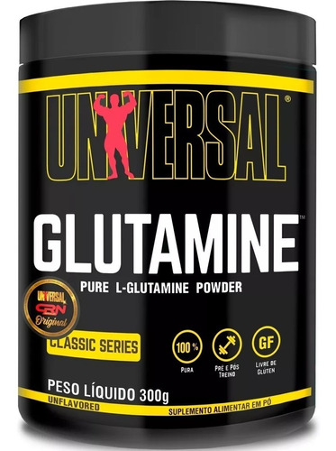 Glutamina 300 Gr 100% Original Pura - Importada Universal