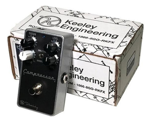 Pedal Keeley Compressor Plus 4 Knobs