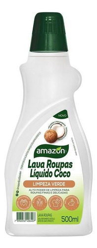 Lava Roupas Liquido Coco Amazon 500ml