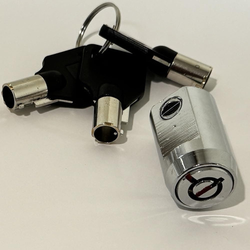 Rikey Security - 2x Cerraduras De Cilindro De Almacenamiento