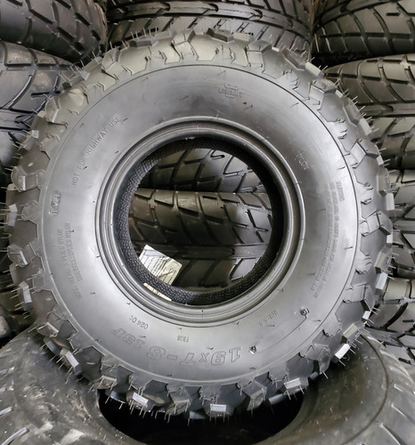 2 Llantas 19x7-8 Worcraft 4pr Tl F838 Atv Cuatrimoto