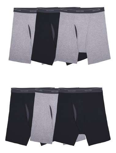 Pack 6 Boxer Fruit Of The Loom Algodón Hombre S