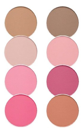 Paleta Rubor Iluminador I Heart Makeup. L A Colors