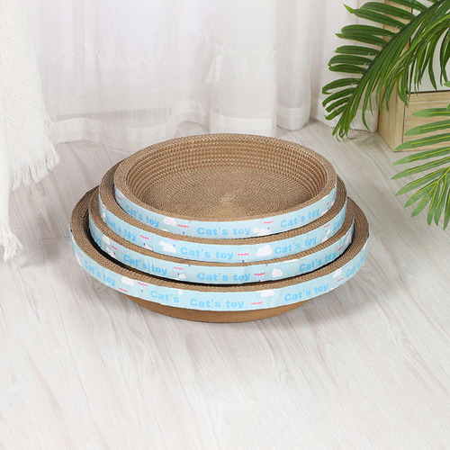 Almohadilla Para Rascar Para Gatos, Cama De Nido Circular, S