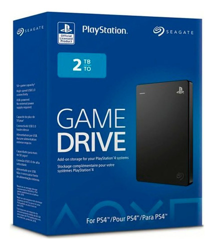 Disco Duro Externo Seagate Game Drive Ps4 Usb 3.0 2,5 2tb