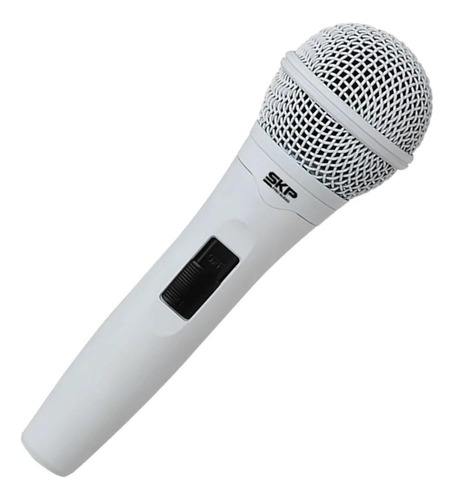 Microfono Vocal Dinamico Skp Pro-92 Xlr White