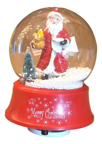 Christmas Snow Globe Musical Spinning Snow Globe 2024