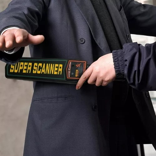 Detector De Metal Super Scanner Manual Seguridad