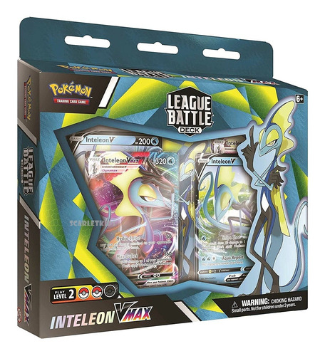 Inteleon Vmax Pokemon League Battle Deck Ingles Original Tcg