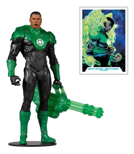 Figura Green Lantern John Stewart Multiverse Linterna Verde